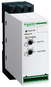 Schneider Electric ATS01N125FT Sanftanlasser für Asynchronmotor - Sanftstarter für Asynchronmotoren, 25A, 110-480V, ideal für sanften Start von Pumpen und Ventilatoren, schützt Ihre Maschinen vor abrupten Belastungen.