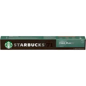 Starbucks Kaffeekapseln by Nespresso, Pike Place Roast, 10 Kapseln, für Nespresso