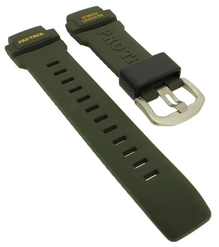 Casio Pro-Trek Ersatzband aus Resin in grün für PRW-3510HW-3ER