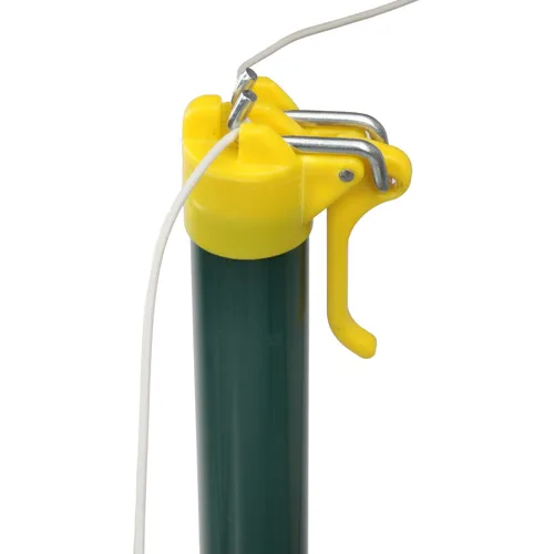 Floraworld Wäschepfahl mit Leinenspanner 205 cm - Zubehör für Zaunbau & Sichtschutz, stabiler Wäschepfahl mit 42 mm Durchmesser und praktischem Leinenspanner für effizientes Wäscheaufhängen.