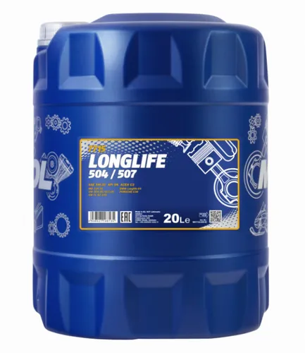 Mannol Motoröl 7715 Longlife 504/507 5W-30 - Hochwertiges Motoröl für optimale Leistung und Schutz, ideal für moderne Diesel- und Benzinmotoren. Perfekt für Langlebigkeit und Kraftstoffeffizienz.