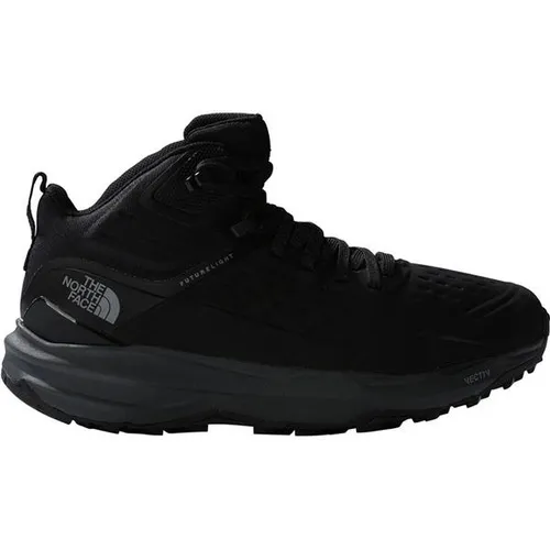 The North Face Men's VECTIV Exploris 2 Mid - Wasserdichter Wanderschuh in Schwarz, Größe 42,5 EU - Wanderschuhe für Herren, knöchelhoch und wasserdicht, ideal für anspruchsvolle Wanderungen bei jedem Wetter.