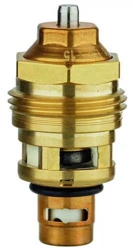 HEIMEIER ECLIPSE THERMOSTATVENTIL OBERTEIL - Expansionsventil für manuelle hydraulische Abgleichung, kompatibel mit Heimeier Thermostatventilen ab Baujahr 2015, aus robustem Messing gefertigt.