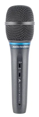 Audio-Technica AE 5400 Kondensator-Gesangsmikrofon - Mikrofon mit Niere, ideal für professionelle Gesangsaufnahmen, bietet 15 Jahre Herstellergarantie bei Registrierung und herausragende Klangqualität von 20-20.000 Hz.
