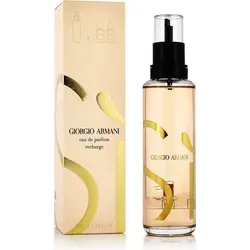 Giorgio Armani Sì Eau de Parfum 100 ml - Verführerischer Damenduft - Damendüfte mit intensiven blumigen und fruchtigen Noten, ideal für selbstbewusste Frauen, die Eleganz und Sinnlichkeit ausstrahlen.