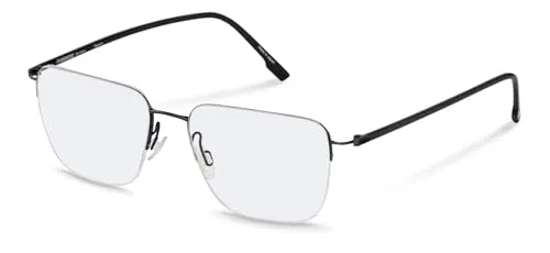 Rodenstock Brillengestell (Model R7144) für Herren, Quadratisch, gefertigt aus Titanium (inklusive Brillenetui)