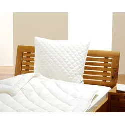 Frankenstolz Kopfkissen KBA Baumwolle 40x80 cm - Zierkissen aus hochwertiger Baumwolle, bietet optimalen Schlafkomfort und ist besonders pflegeleicht.