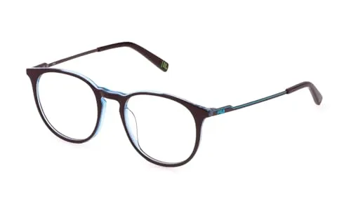 FILA Brillengestell (Model VFI537) für Herren, Pantos, gefertigt aus Stainless steel (inklusive Brillenetui)