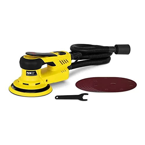 MSW Schwingschleifer Exzenterschleifer 150 mm - Leistungsstarker Exzenterschleifer mit 10.000 U/min für präzise Schleifergebnisse, ideal für Handwerker und DIY-Enthusiasten.