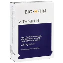 BIO-H-TIN Vitamin H 2,5 mg für 12 Wochen Tabletten