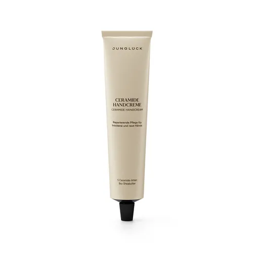 JUNGLÜCK Ceramide Handcreme - ohne Duft, schnelleinziehend, für trockene und raue Hände