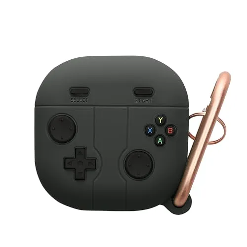 kwmobile Hülle kompatibel mit Samsung Galaxy Buds 2 Pro/Buds 2 / Buds Live Hülle - Silikon Kopfhörer Schutzhülle Case Cover Schwarz