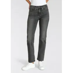 LEVI'S 314 Shaping Straight Jeans für Damen, Gr. 28, blau - Stoffhosen mit Stretch für optimalen Komfort. Bestseller von Levi’s® im Five-Pocket-Style mit Shaping-Funktion und lässiger Used-Optik.