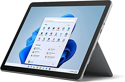 Microsoft Surface Go 3 mit Intel Core i3-10100Y (10.5-zoll, 8GB RAM, 128GB SSD) Platin (Generalüberholt) 2021