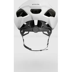 KASK Utopia Y Helm - weiß - Größe S (50-56 cm) - Aerodynamischer Fahrradhelm mit OCTOFIT+ Einstellungssystem für optimalen Sitz und Stabilität. Hochwertige Belüftung und Resistex Carbon Polsterung für besten Komfort beim Fahren.