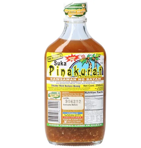 Kokosnussessig 250ml Suka Pinakurat scharf Coconut Philippinen Essig Speiseessig
