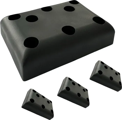 Strandkorb Hanse Strandkorb Kunststoffgleiter 4er Set - Strandkörbe, 4-teiliges Set aus hochwertigem PE-Material für stabilen Halt und einfache Montage, ideal für Ihren Strandkorb.