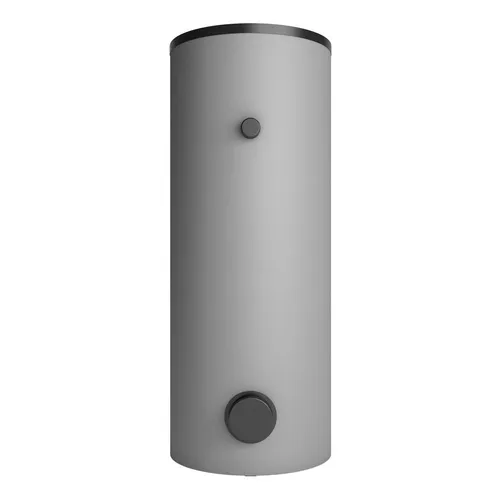 Novelan Brauchwarmwasserspeicher WWS 507.2, 507l - Pufferspeicher für Wärmepumpen bis 28kW, bietet mit 412l Nettoinhalt und 7m² Wärmetauscher effiziente Warmwasserversorgung.