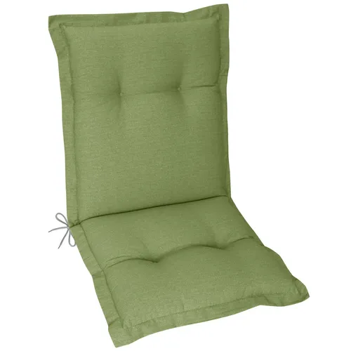 Herlag Polsterauflage Ava für Niedriglehner Gartenstuhl - Auflagen für Stapelstühle, extra dick (9 cm) und UV-beständig, ideal für gemütliche Stunden im Garten.
