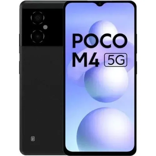 Xiaomi POCO M4 5G Smartphone - Schwarz, leistungsstarkes 5G für schnelles Surfen und Gaming