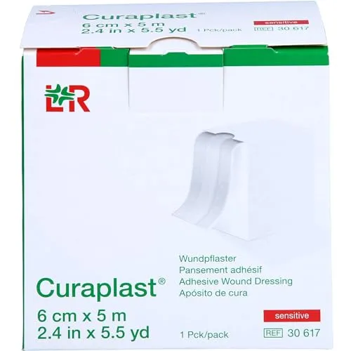 Curaplast Sensitiv Wundschnellverband 6 cm x 5 m, 1 St. Pflaster