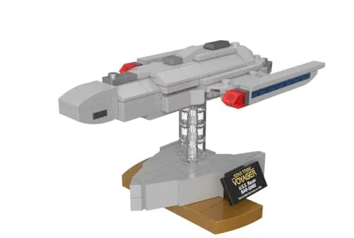 BlueBrixx Pro 105697 – Star Trek USS Raven NAR-32450 aus Klemmbausteinen mit 210 Bauelementen