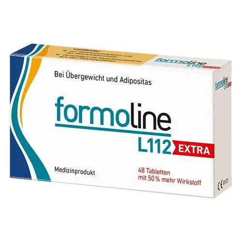 formoline L112 EXTRA 48 St - rezeptfreie Diätkapseln, unterstützt effektive Gewichtsreduktion und enthält 48 Tabletten