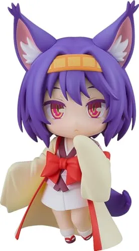 No Game No Life Figur Nendoroid Izuna, 10 cm - Detailgetreue Actionfigur von Izuna, perfekt für Sammler und Fans. Mit hochwertiger Verarbeitung und beweglichen Teilen für kreative Präsentationen.