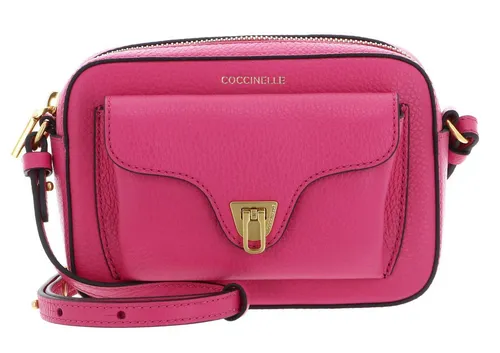 Coccinelle Beat Soft Umhängetasche fuchsia E1MF6550401-P48 - Umhängetaschen aus hochwertigem genarbtem Rindsleder in trendigem Fuchsia, perfekt für einen stilvollen Auftritt.