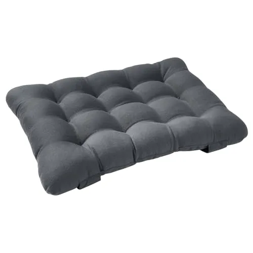 BUTLERS Sitzkissen 35 x 25 cm Baumwolle -SOLID- Stuhlauflage für Balkon- & Gartenstühle | Gepolsterte Sitzkissen mit Baumwollbezug für Küchenstühle, Esszimmerstühle