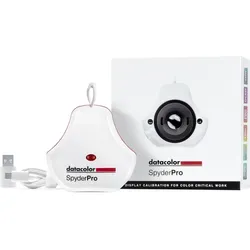 Datacolor SpyderPro – Monitor Kalibrierung für Foto- und Videoediting - Foto- & Video-Zubehör zur schnellen Kalibrierung in nur 90 Sekunden für realistische Farben und Detailtreue – ideal für Fotografen, die perfekte Ergebnisse erzielen möchten.