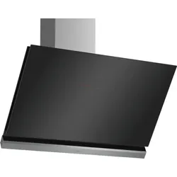 Bosch DWK98PR60 Serie 8 Wandesse 90 cm - Klarglas Schwarz - Hochleistungs-Wandesse mit bis zu 837 m³/h Abluftleistung, elegantes Design aus Klarglas, integrierte Home Connect Funktion für smartes Kochen.