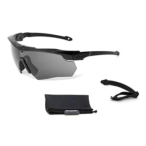 ESS Sonnenbrille Armbrust Surpressor One schwarz mit rauchgrauen Gläsern