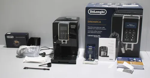 DeLonghi ECAM 350.55.B - Superautomatische Kaffeemaschine in Schwarz, 1450 W Leistung für perfekten Kaffeegenuss und integriertes Mahlwerk