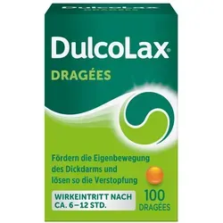 Dulcolax Dragees - Effektives Abführmittel mit Bisacodyl - Arzneimittel zur kurzfristigen Linderung von Verstopfung, wirkt gezielt im Dickdarm und fördert die natürliche Darmentleerung.