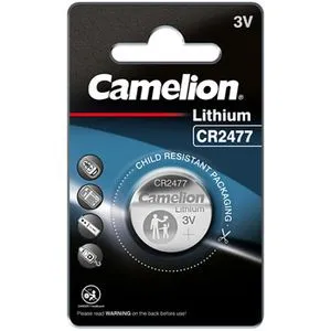 gws-powercell Camelion Lithium Knopfzelle CR2477 3 V Blister - Hochwertige Leistung, ergonomisches Design und ideale Qualität für zuverlässige Energieversorgung