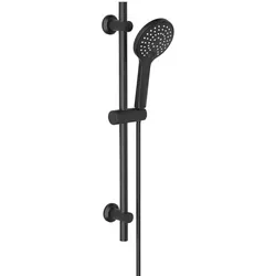 Görbach Duschset Rail Shower Kit – Duschsystem mit Handbrause - Hochwertiges Duschsystem mit 3 Strahlarten und höhenverstellbarer Halterung. Die 70 cm lange Edelstahl-Duschstange bietet modernes Design und einfache Montage – ideal für eine stilvolle Badmodernisierung.