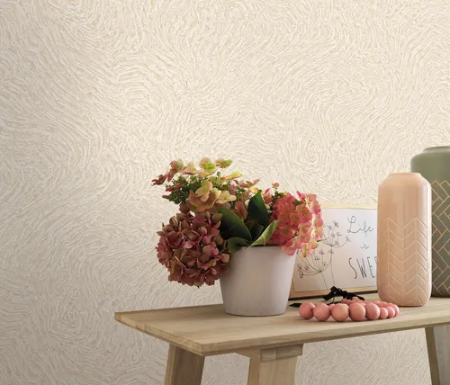 Vlies Tapete Struktur Antik beige Focus 10303-02