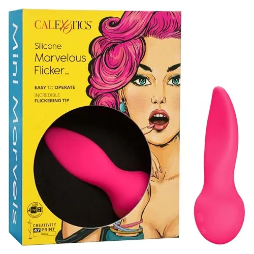 California Exotic Novelties Auflege-Vibrator Flicker pink