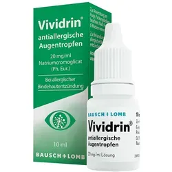 Dr. Gerhard Mann Chem.-pharm.Fabrik GmbH VIVIDRIN antiallergische Augentropfen 10 ml 03561555