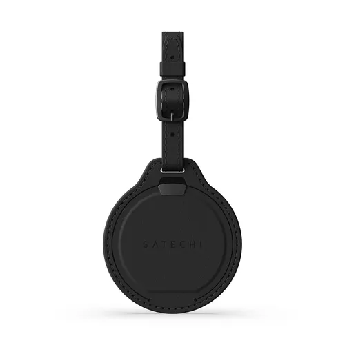 SATECHI FindAll Gepäckanhänger – Kabellos aufladbar mit Find My Ortung - Kofferwaagen – Smarter Gepäcktracker mit Echtzeit-Benachrichtigungen und lautem Signalton für einfache Standortverfolgung. Ideal für sicheres Reisen mit Apple-Geräten.