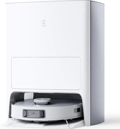 ECOVACS DEEBOT X1 OMNI White - Saugroboter mit 5000Pa, selbstwaschend und selbstentleerend für gründliche Reinigung ohne Aufwand
