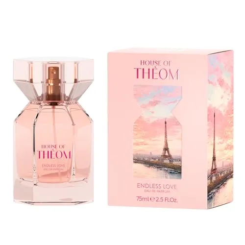 HOUSE OF THÊOM Endless Love Eau de Parfum 75 ml – Verführerischer Damen Duft - Romantisches Damen Parfum mit spritziger Bergamotte, süßem Honig und cremiger Vanille. Ideal für Dates und besondere Anlässe – einladend und feminin mit langanhaltender Wirkung.