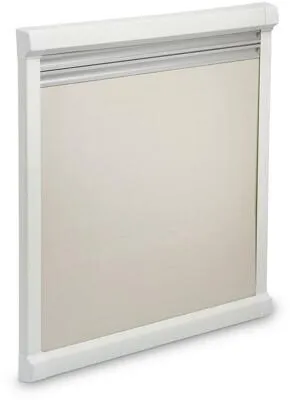 Dometic Rollosystem DB1R 780 x 630 mm - Fenster & Luken, hochwertiges Rollosystem von Remis in elegantem Silber, ideal für optimalen Sichtschutz und Sonnenschutz.