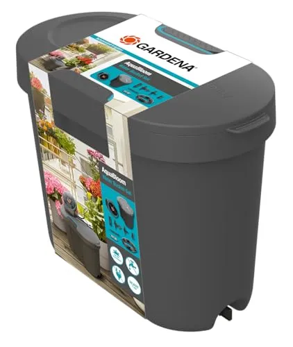 Gardena Wasserreservoir 10,5 l - Wasseraufbewahrung für In- und Outdoor, nachhaltig aus 80% recyceltem Material und erweiterbar für optimale Bewässerung