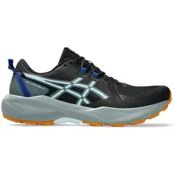 ASICS Gel-Venture 11 Herren Trailschuh - Schwarz/Grau, Größe 45 - Erlebe Komfort und Stabilität mit dem GEL-VENTURE 11. Robuste Gummilaufsohle für optimalen Grip und langlebiges Synthetik-Obermaterial für jedes Terrain. Ideal für ambitionierte Läufer, die neue Wege erkunden möchten.