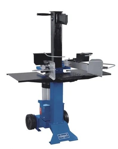 Scheppach Hydraulikspalter HL730 - 7 Tonnen Spaltkraft, ideal für Hart- und Weichholz, mit 495 mm Spalthub und Transporträdern für einfachen Transport