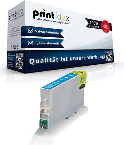 Kompatible Reinigungspatrone für Epson Stylus D 88 Plus Stylus DX 3800 Stylus DX 3800 Series T 0612 T0612 Cyan Blau - Office Pro Serie