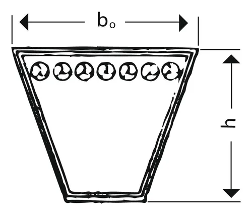 Tecnamic Schmalkeilriemen Strongbelt Maximum XPA 1320