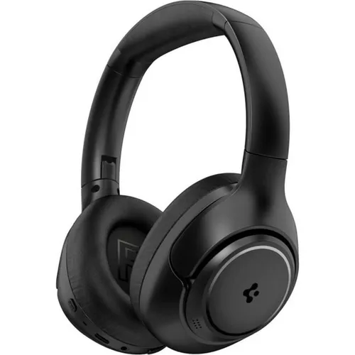 Spigen Over-ear Kopfhörer SA2403 ANC PRO schwarz - Kabellos mit 60 h Spielzeit - Erleben Sie erstklassigen Sound mit den Spigen Over-ear Kopfhörern SA2403. Aktive Geräuschunterdrückung und kabellose Freiheit für ungestörten Musikgenuss.